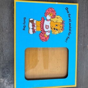 The Get Along Gang "Dotty Dog" Picture Frame 1980's 8" X 6"